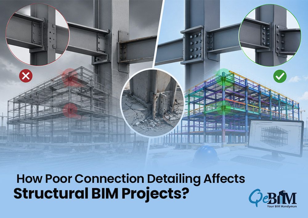 How Poor Connection Detailing Affects Structural BIM Projects?