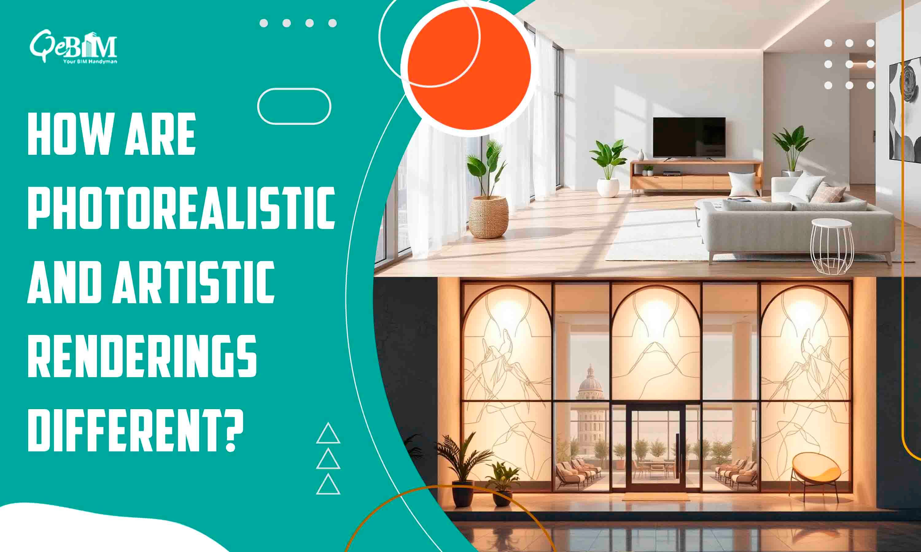 How are Photorealistic and Artistic Renderings Different?
